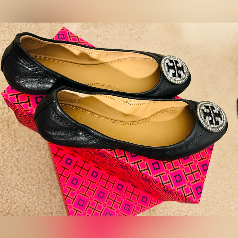Tory Burch Liana ballet flat nappa leather - Picture 4 of 9